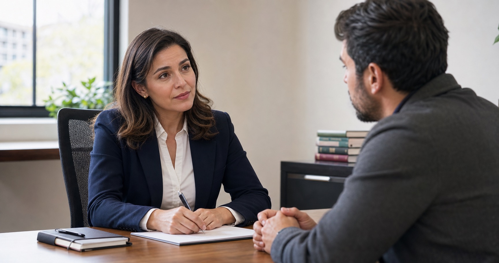 Reunión de asesoría en derecho de familia