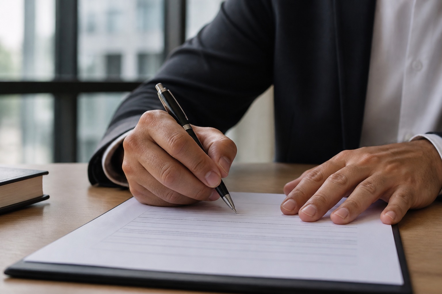 Firma de contrato legal