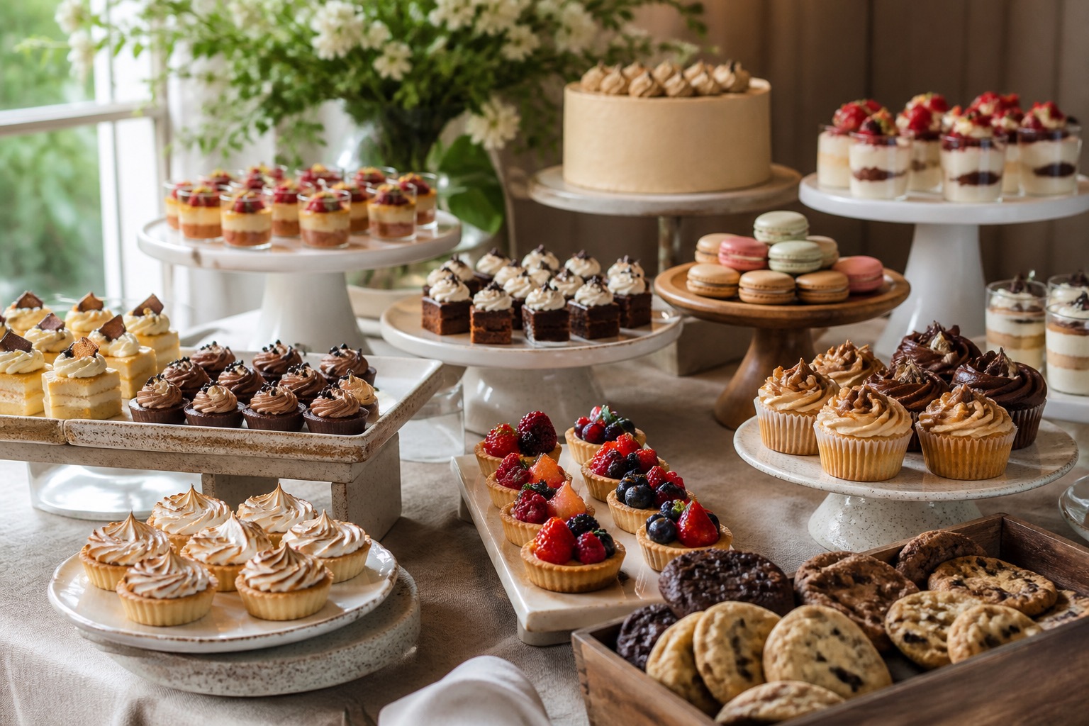 Mesa dulce para evento