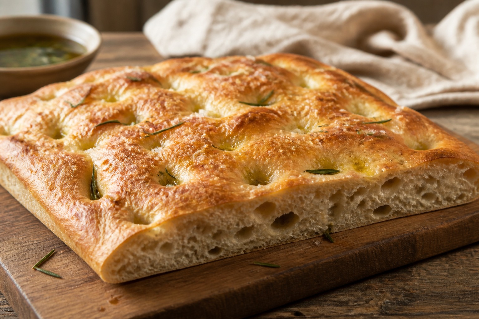 Focaccia con romero