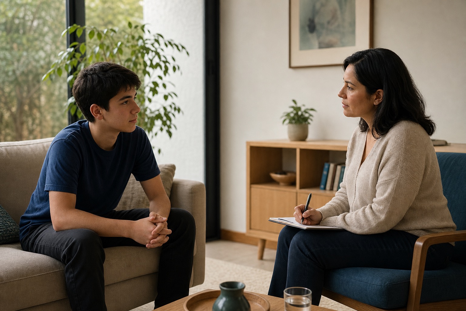 Terapia con adolescente